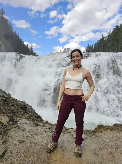 On a Breezy Hike by SelenaKyle94