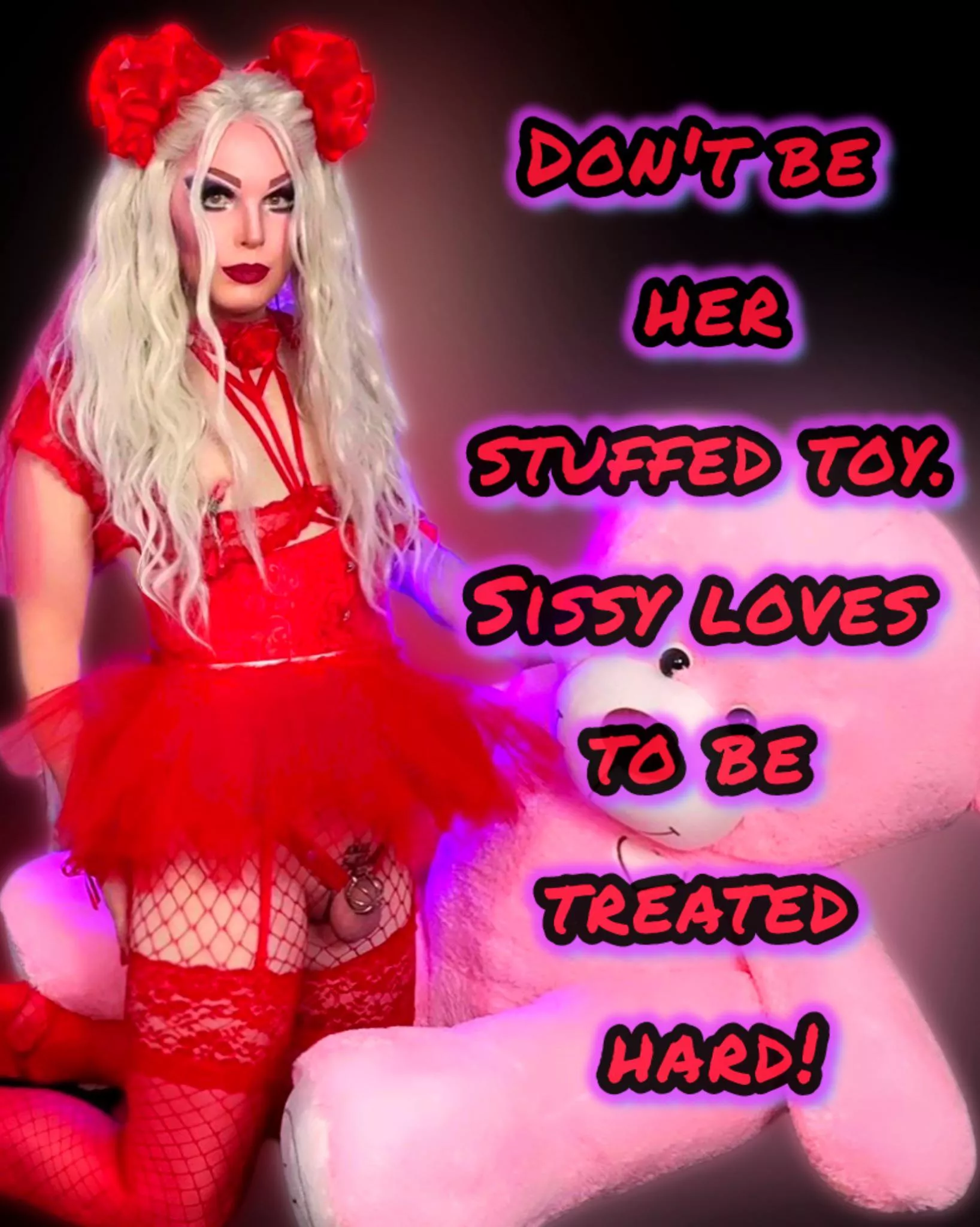 Sissy loves to be treated hard posted by LoveSophieMaid