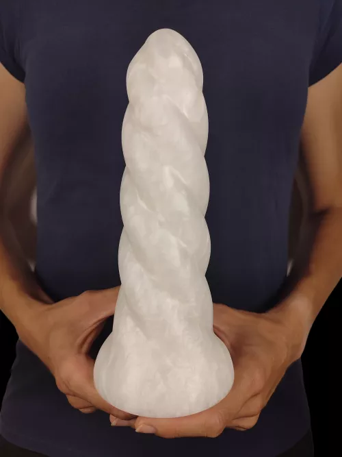 Unicorn M (usable 16x6 cm) in Snow White and matt finish. 😍 We can make any size for you..  by 3Derotika