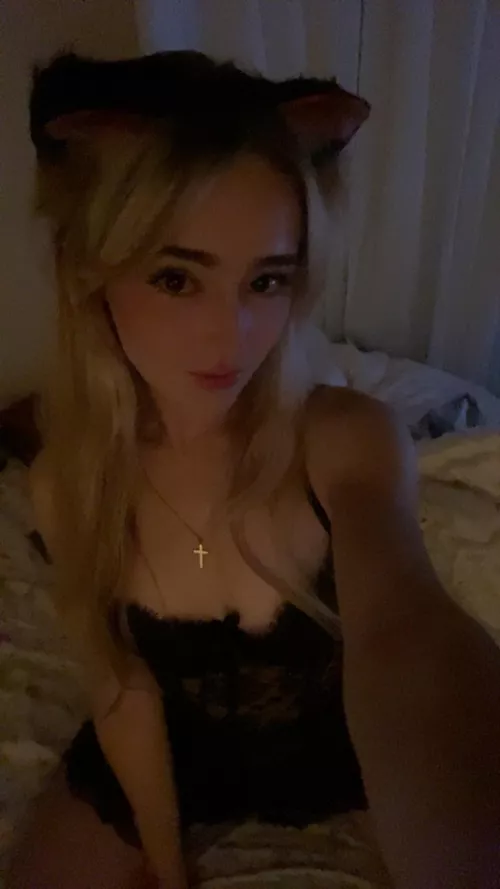 Waiting for you to come pet me…  by Creepy_Ingenuity_635