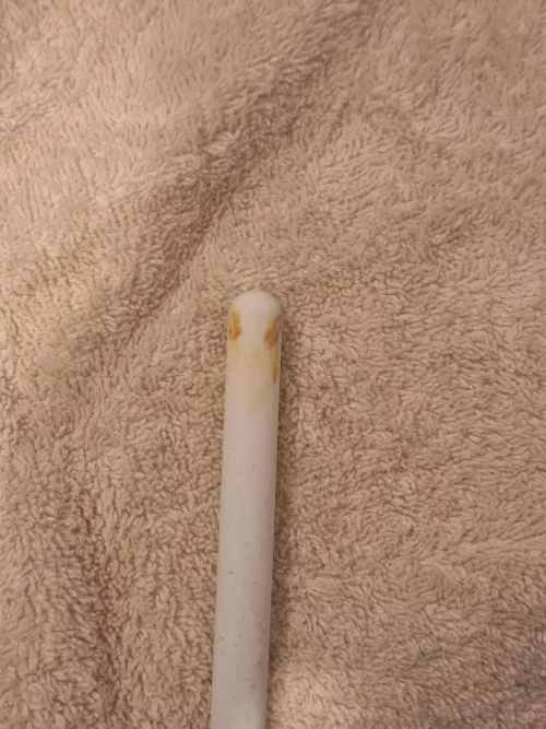 What is this on my drying stick  by Historical_Spot6412