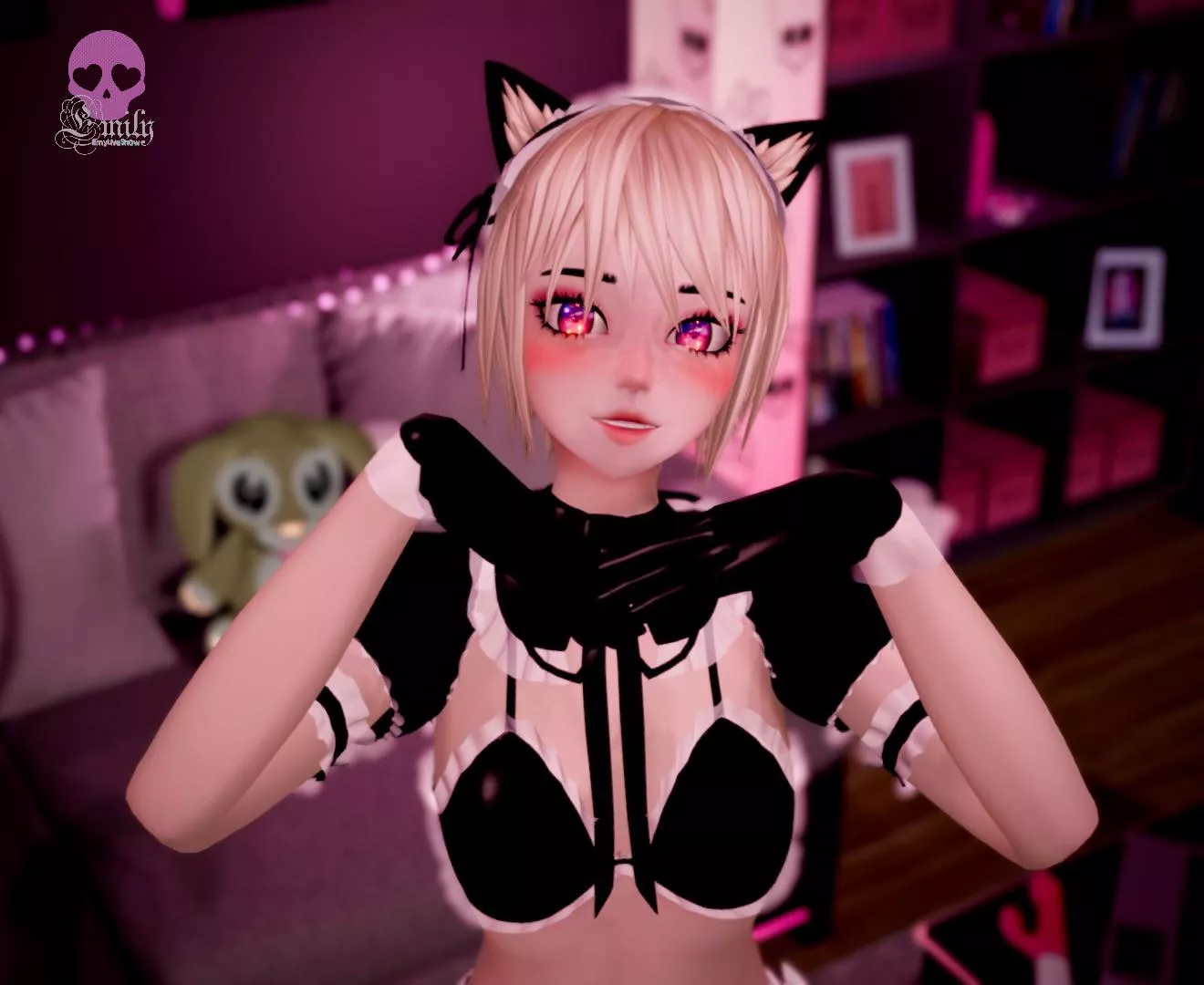 Will you pet me? https://chaturbate.com/emyliveshow posted by EmyLiveShow