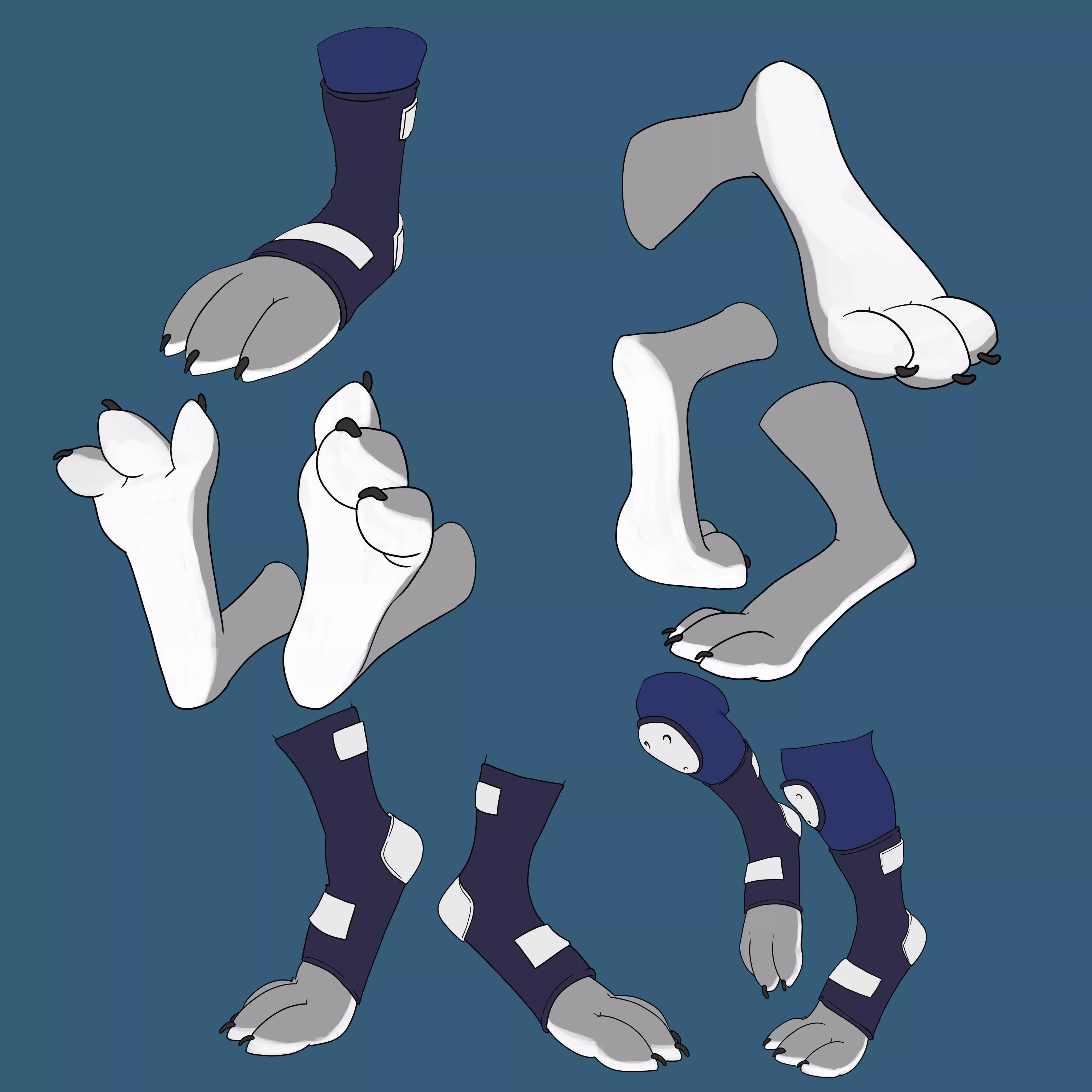 Judy's Paws (zigrock) posted by KarmicSubwoofer