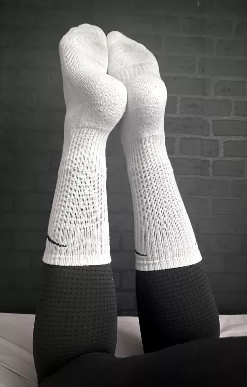 My gym socks 🤍 by somewhore_
