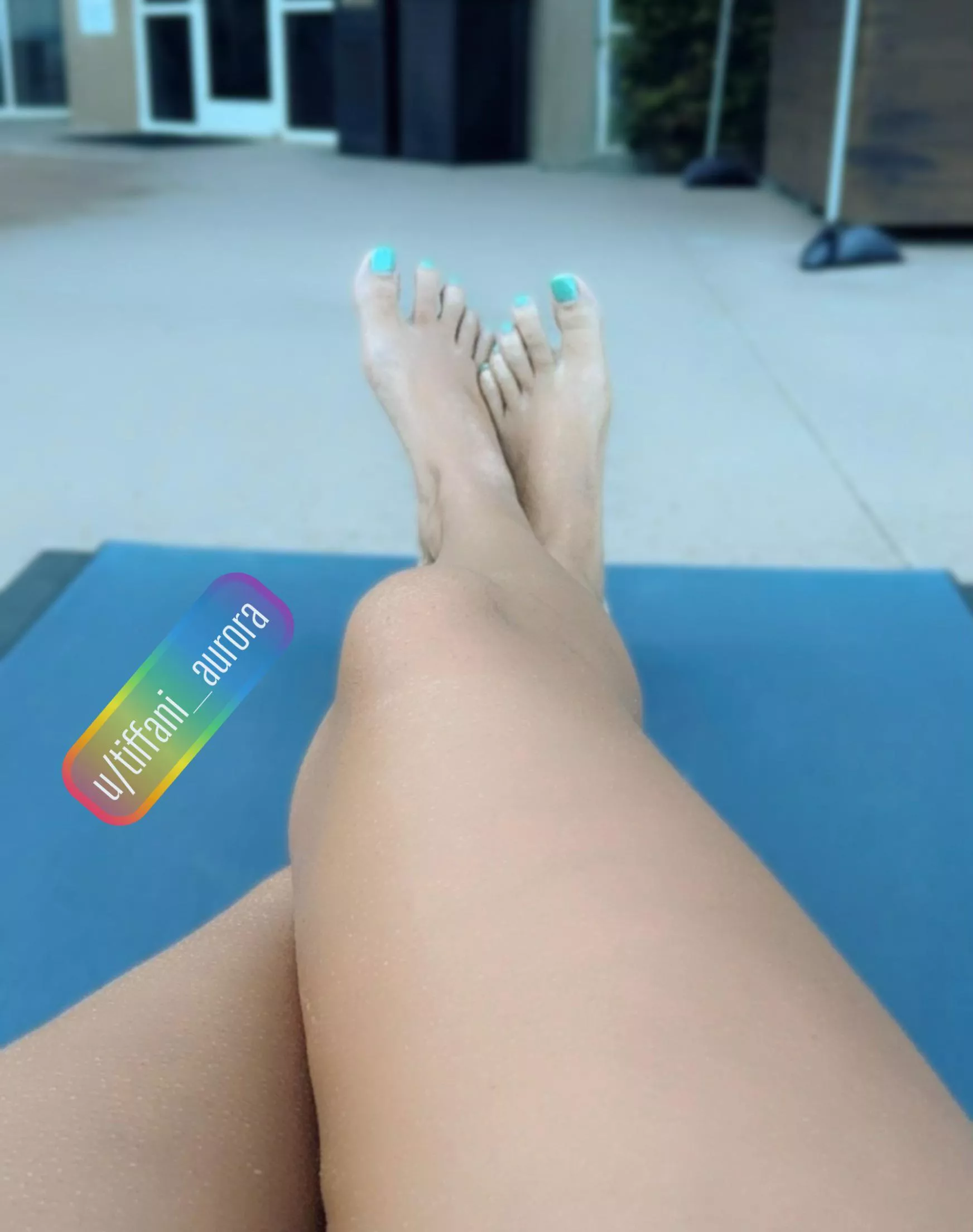 Poolside toes  posted by Tiffani_Aurora
