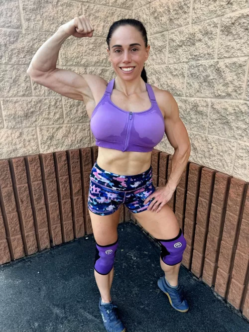 Sweaty gym session in AZ by vanessaarizonaxxx