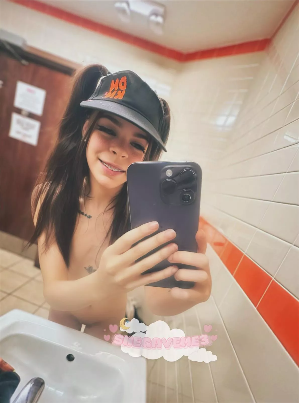 Will u order me off the secret menu heheh 🤭 🍩 posted by shieldedmaidenCB