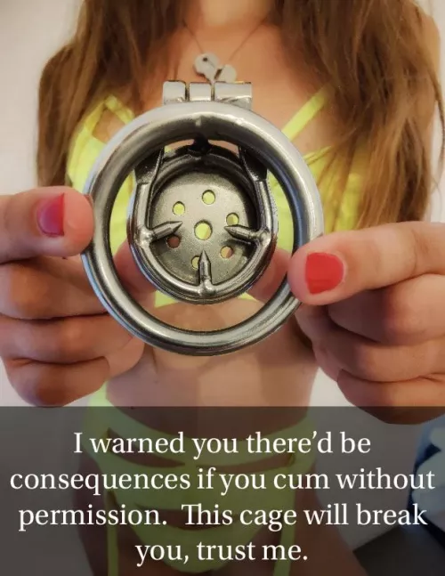 Even the tiniest of erections are going to be a thing of the past. And you can forget about cummin. Ever. by [deleted]