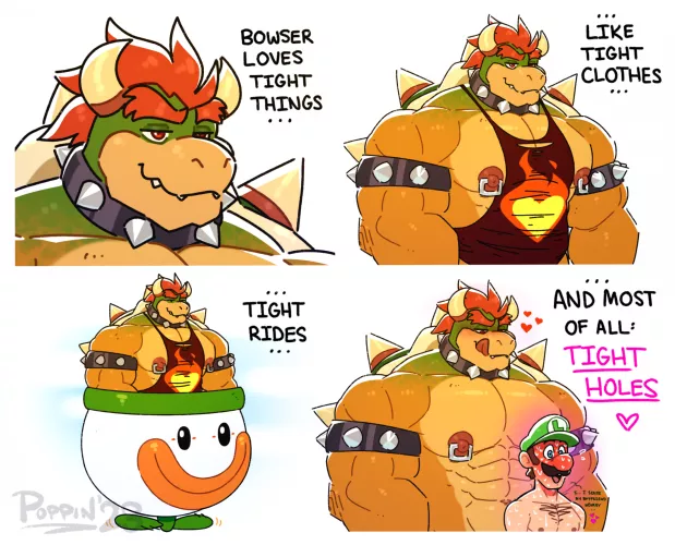 Happy Bowser Day (@Poppin_Zan on Twitter) by Hungry4love44