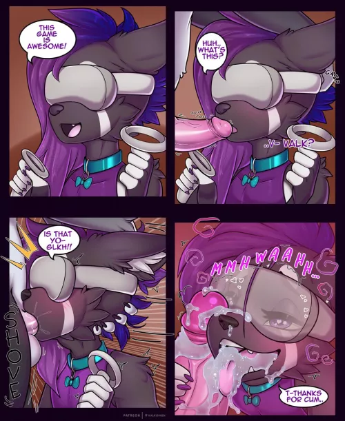 I want VR 😤 (Valkoinen) by sluttyfemboykitten