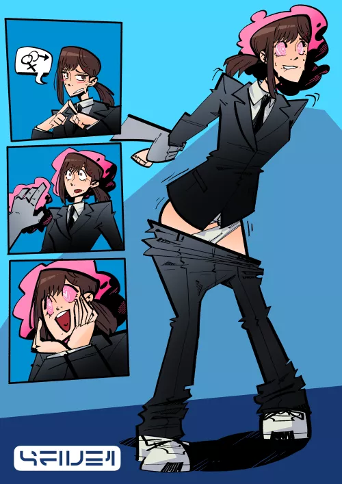 Kobeni's Hypno-Confidence [Chainsaw Man] [4five1] by 4five1