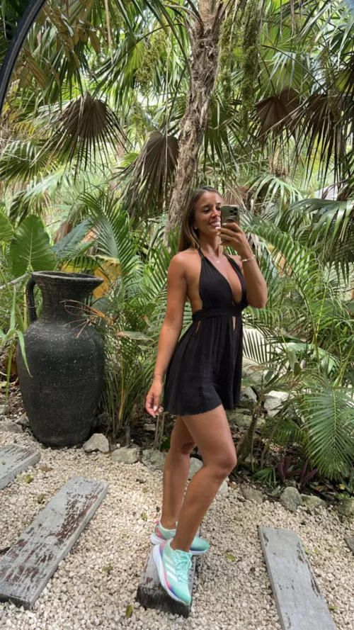 Me in a black dress  by cutebaddiee