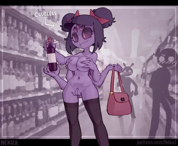 [Muffet] is... technically covered up... (F)(Nekuz) by coffepants787