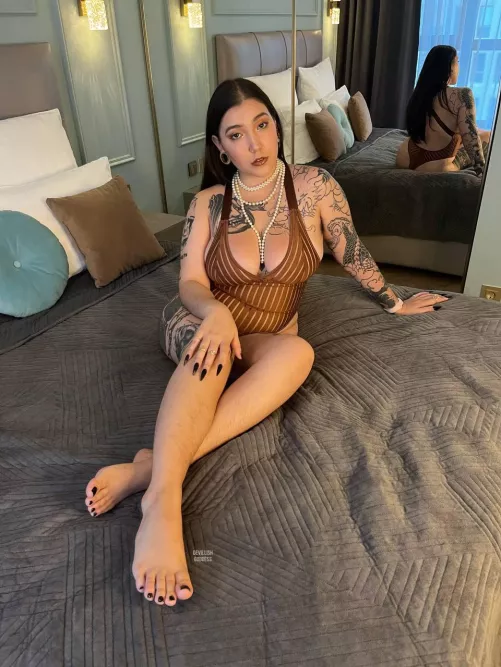 My inked body is a shrine to your devotion by devillishgoddess