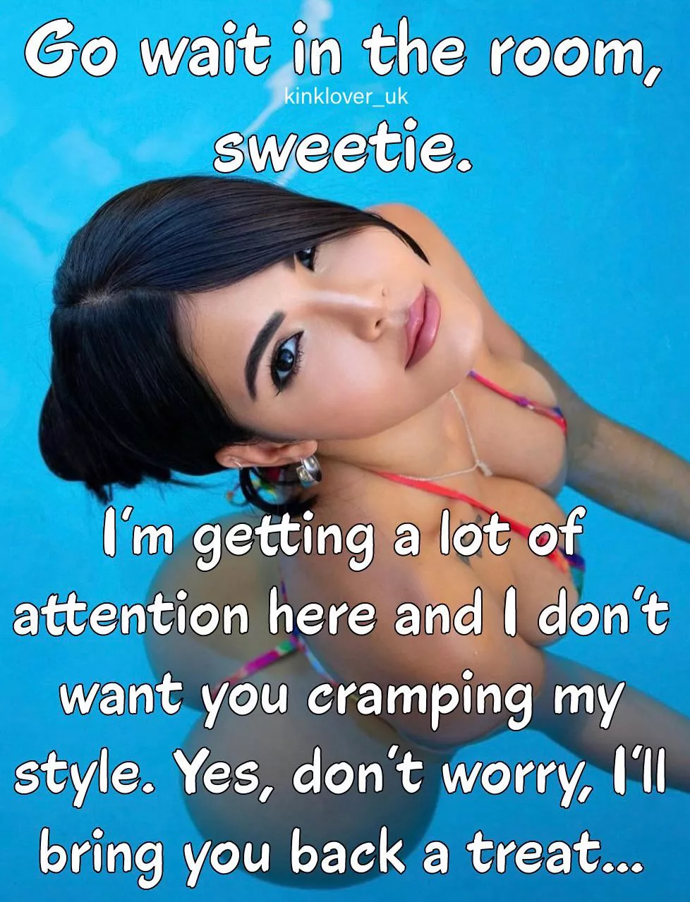 Not the honeymoon you’d expected, but the one you got. posted by kinklover_uk