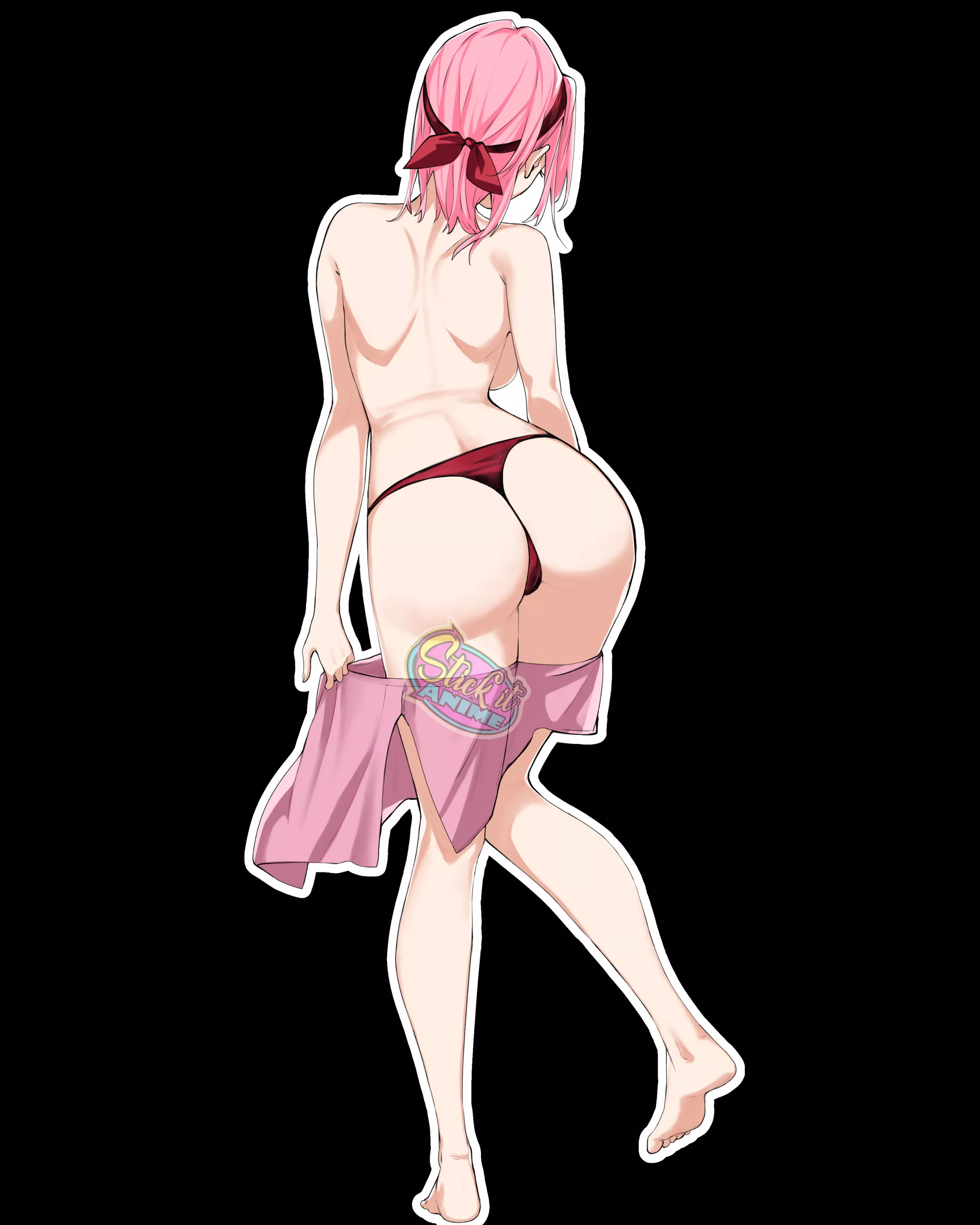 Sakura changing between eps (Stick it Anime) posted by Stickitanime