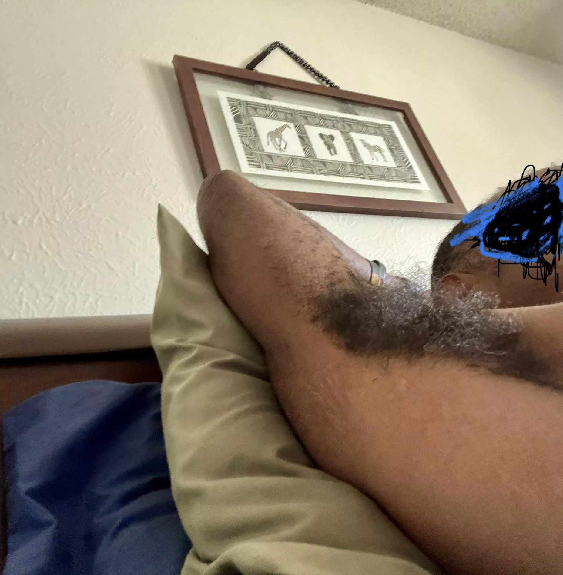 That’s some hairy pits  posted by TD4BAY