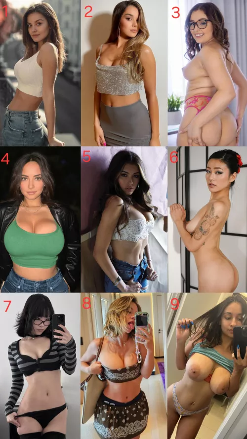 Top picks from my previous post. Who's your favorite [9] by WetFloor5