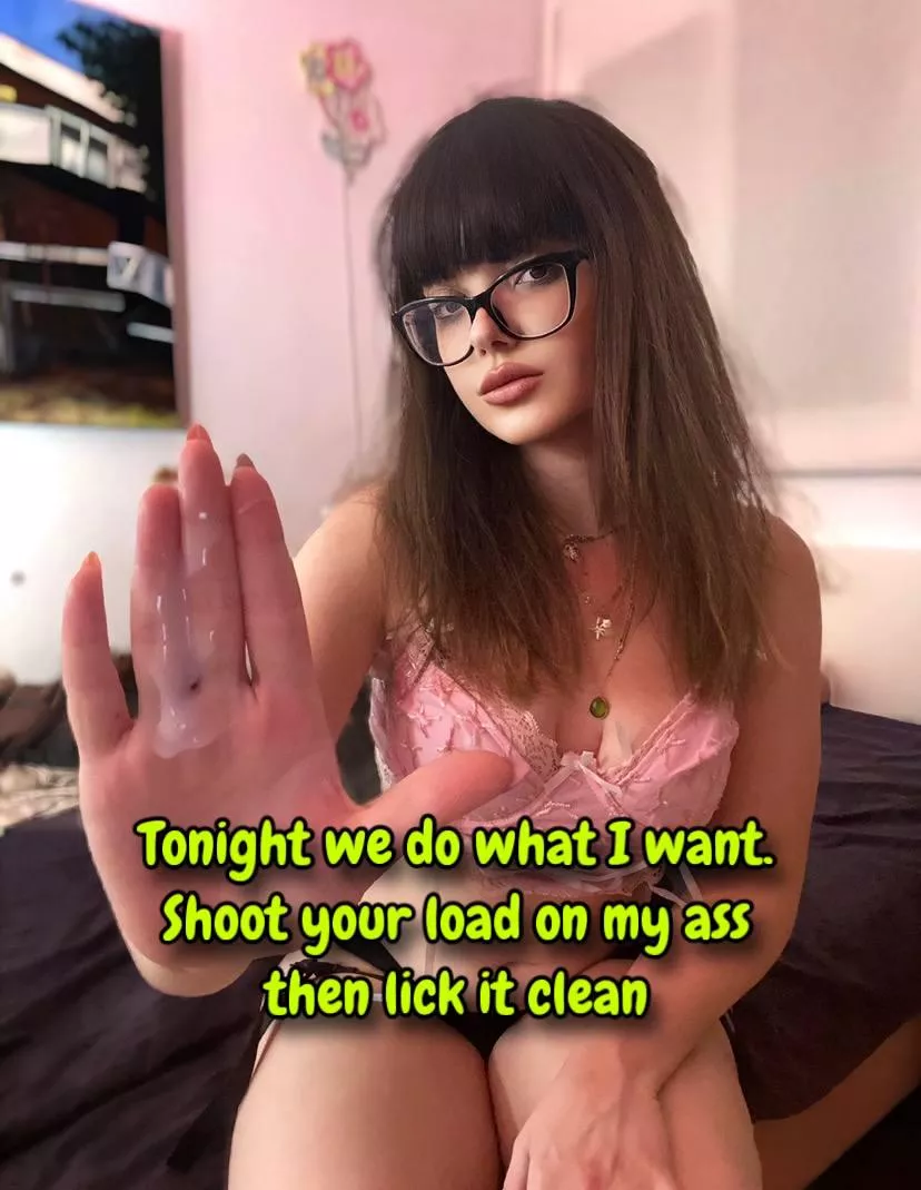 And then lick it... [oc] posted by Goddessmaude