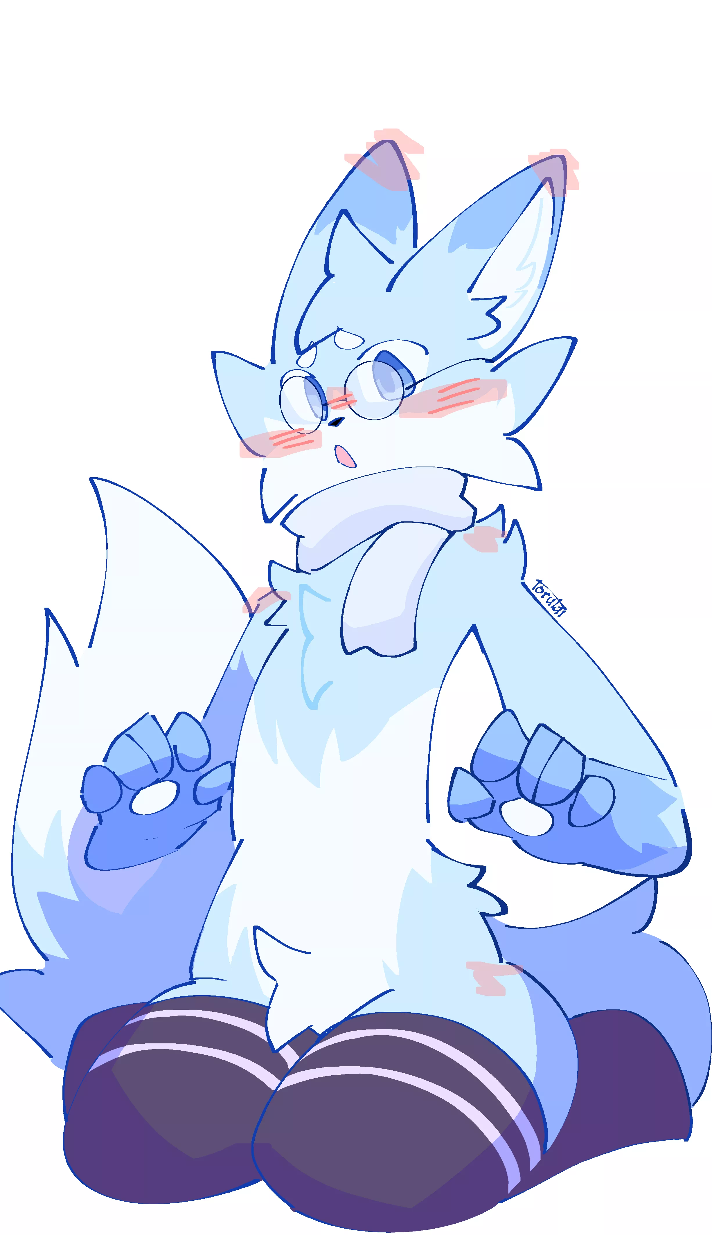 i drew this for u/G_Pixels! Is there any way i could improve more? posted by ToruTiger127