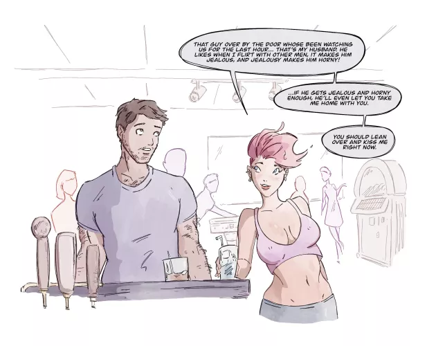 I’m trying to incorporate more backgrounds into my work. Thank you all for the supportive messages you’ve been sending. Learning to draw is hard, this community makes it really fun. by Matty_Cloud