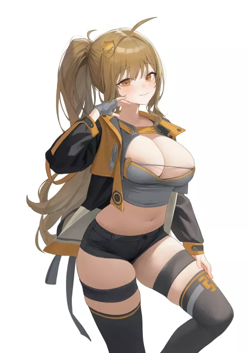 Long-Haired Anis [Nikke] by CheetahSperm18