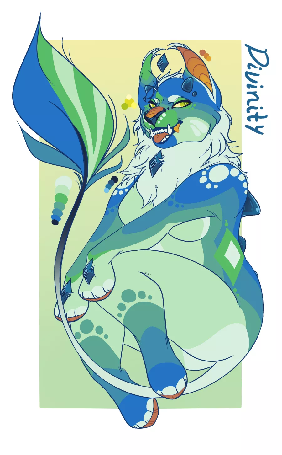 My main girl!! What's your main sona's specie? (Art is mine!) posted by primsaphobia