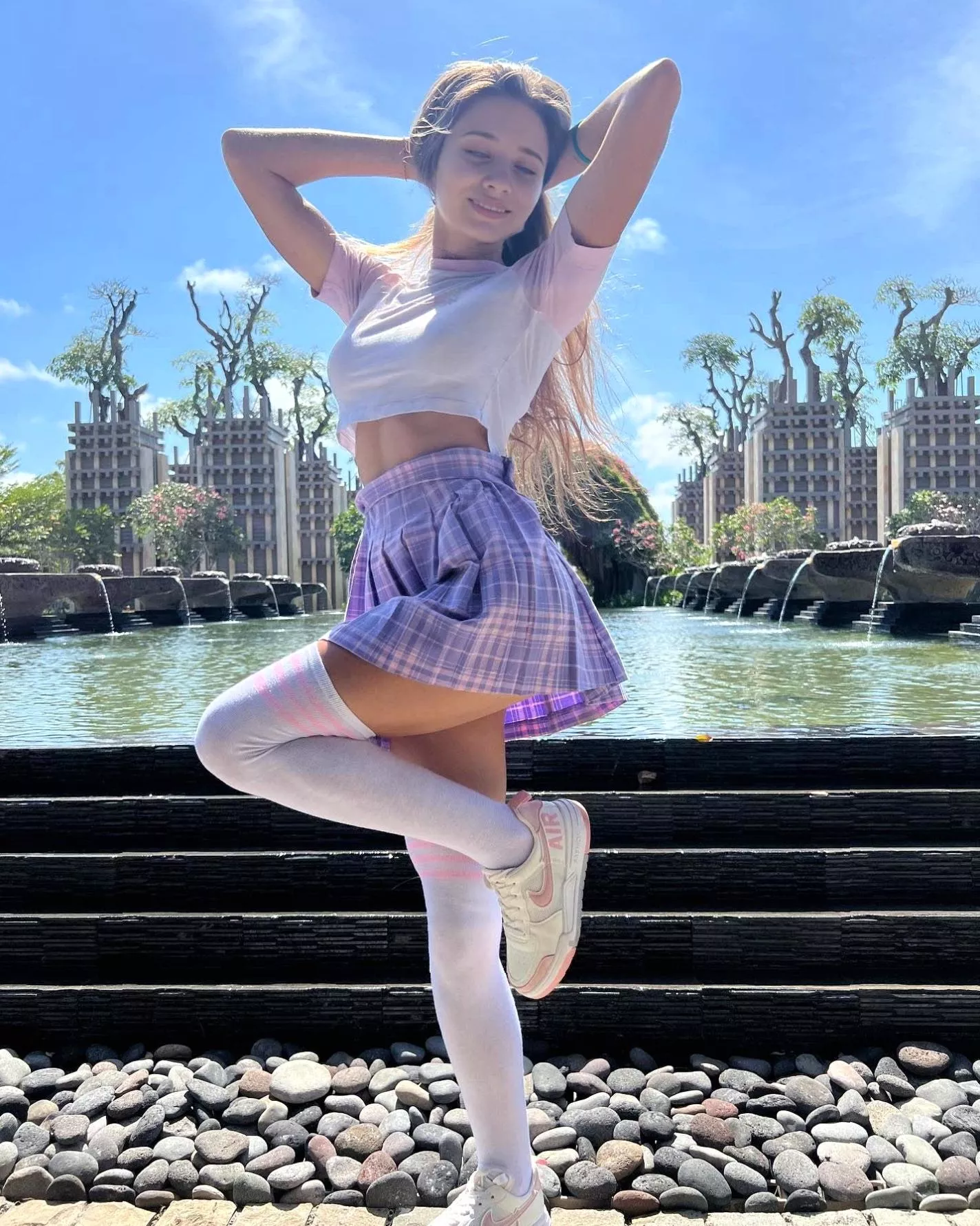 Feel like a school girl again posted by Layna_Raindrop