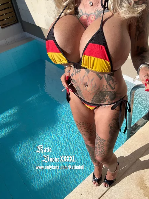 I wish they had a huge titty competition at the olympics by KatieBoobsXXL