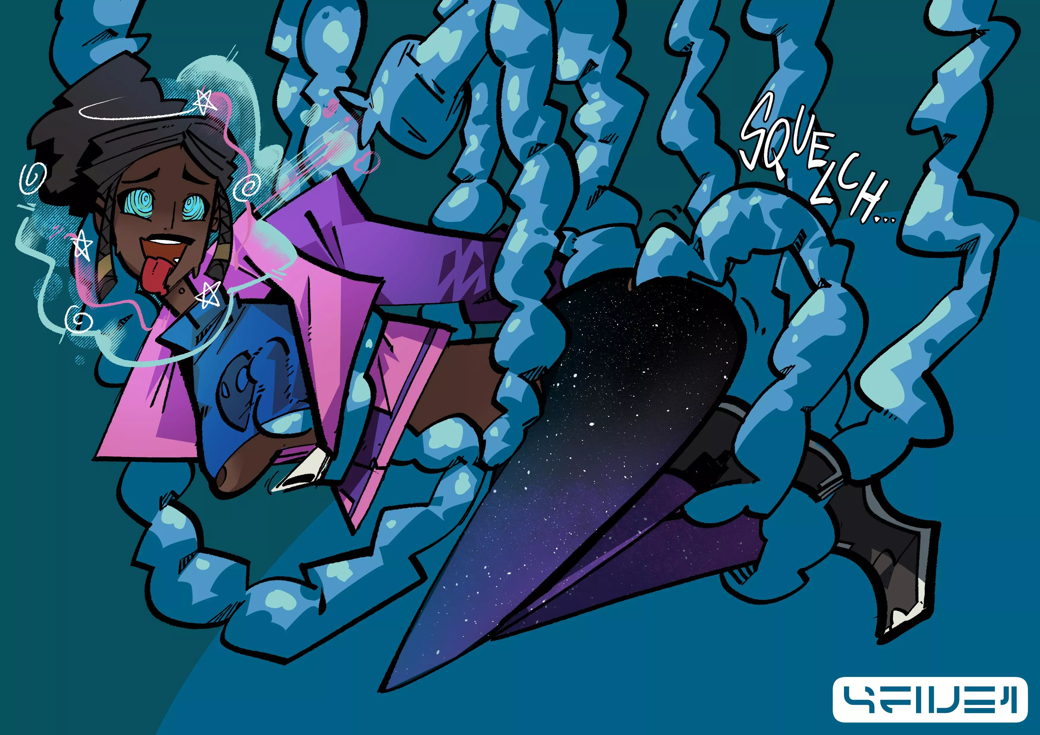 Nena Caught-up [OC] [4five1] posted by 4five1