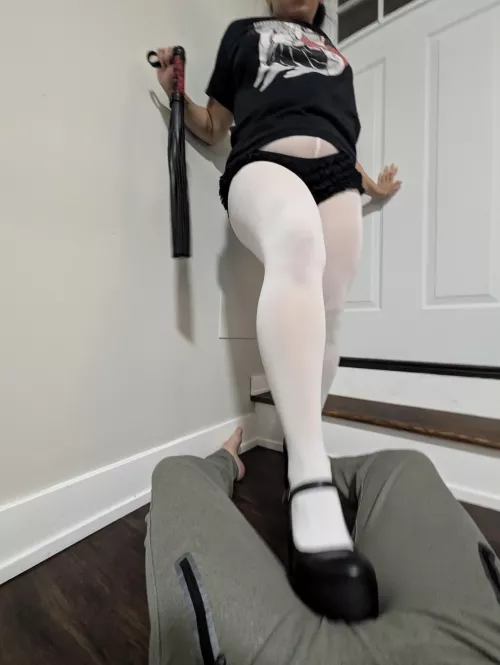 On a scale of 1-10, how much pressure do you think I'm putting on his dick and balls? I promise the number only went higher by ValenNocturna