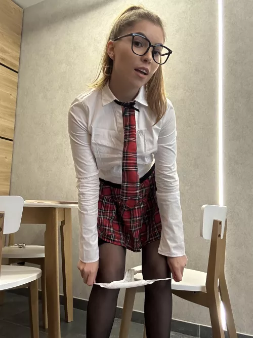 Panties come off on their own when I see smart guys by HolaAuroraa