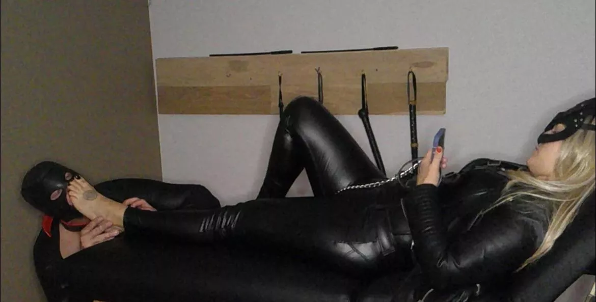 Purposely making sure he keeps leaking.  I place condoms over his chastity for 2 days at a time to catch all drips and wet dreams to be frozen and fed to him in the coming days all while not allowing an orgasm!  posted by FootMistressNatalie