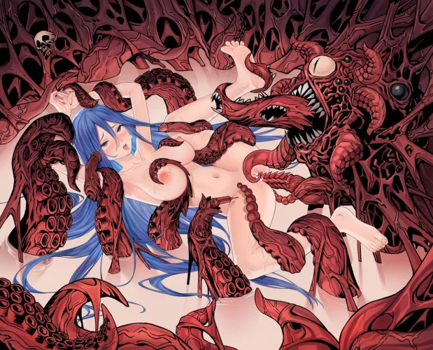 Teased By Tentacles by A_MASSIVE_PERVERT