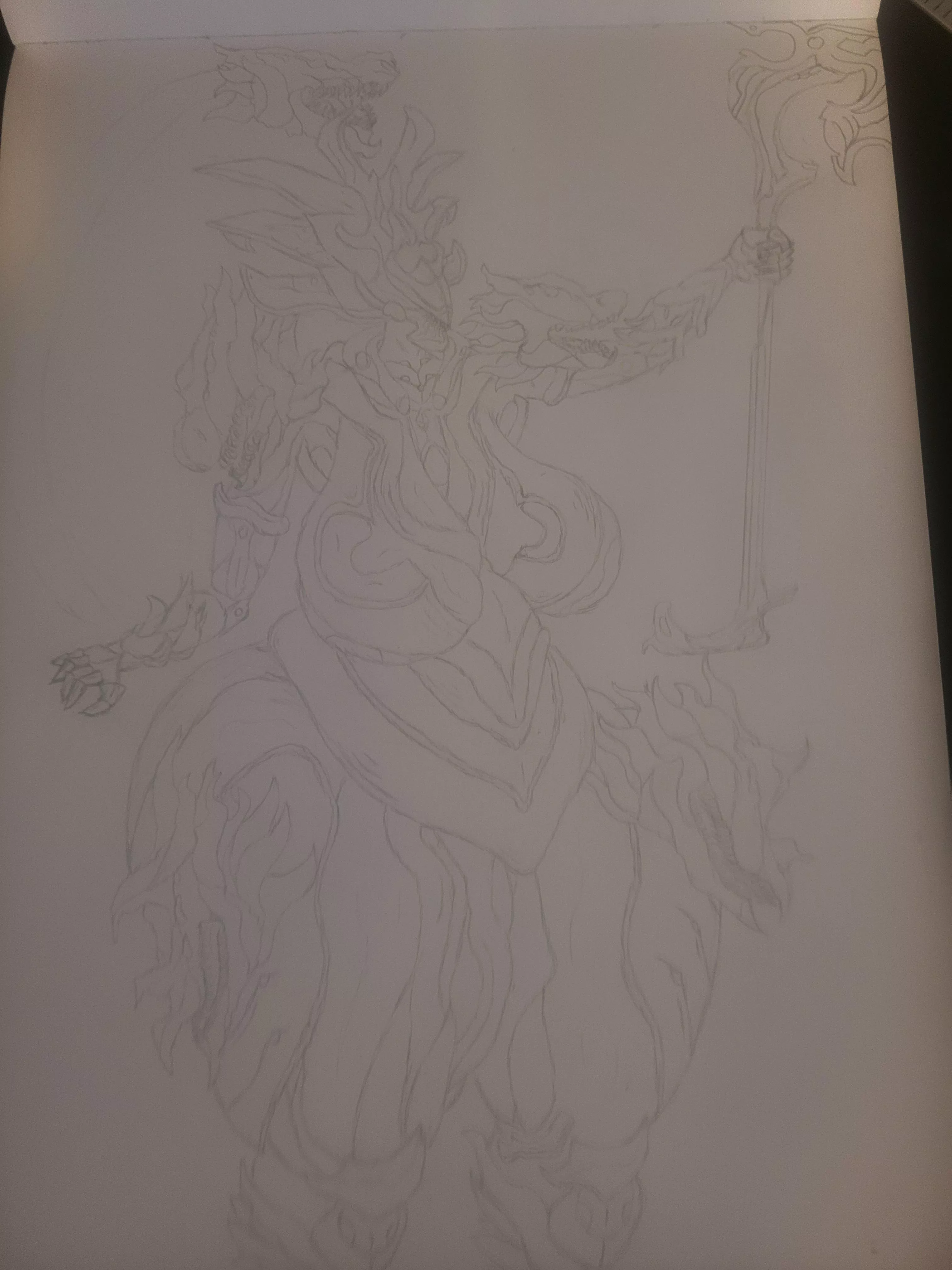 Voruna drawing (by me) posted by gayassthehorse