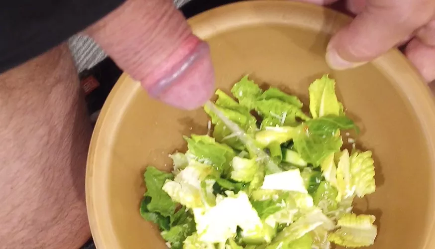 Love salad with dressing...yum! by svettyballs1962