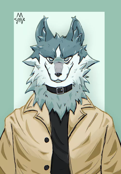 tried drawing shirou from bna by RestartingOver