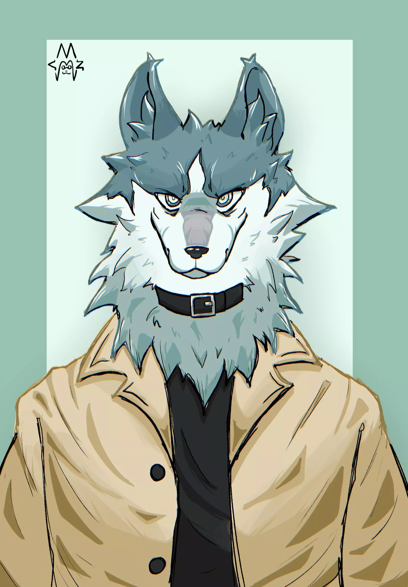 tried drawing shirou from bna posted by RestartingOver