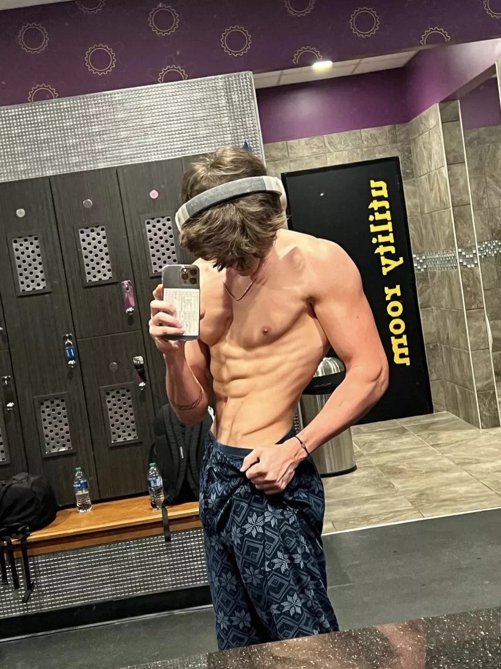 wanna have fun in the locker room? posted by DylanFaron