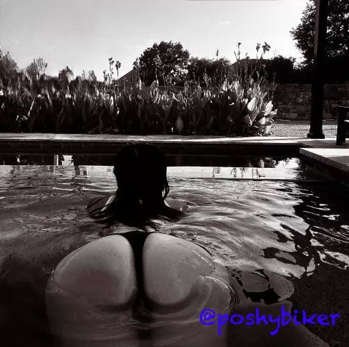 Anyone for a dip.. by Poshybiker