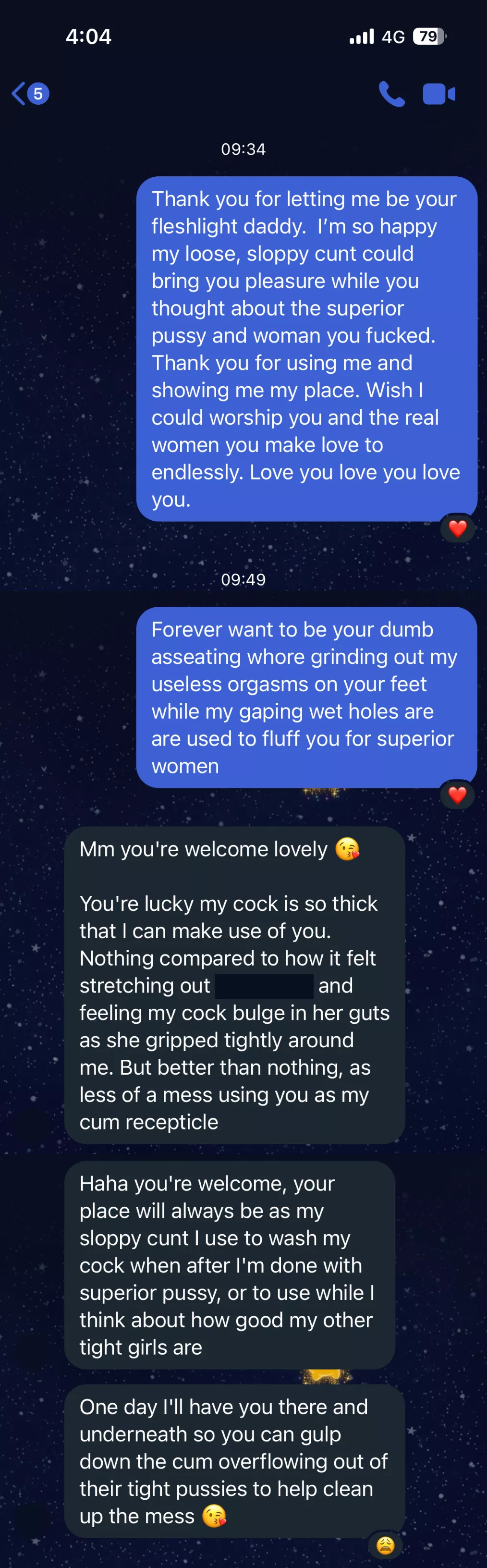 Been so riled up after I was kicked out the house at 12AM earlier this week so he could fuck another woman... why can't this happen every day? posted by queaninthecorner