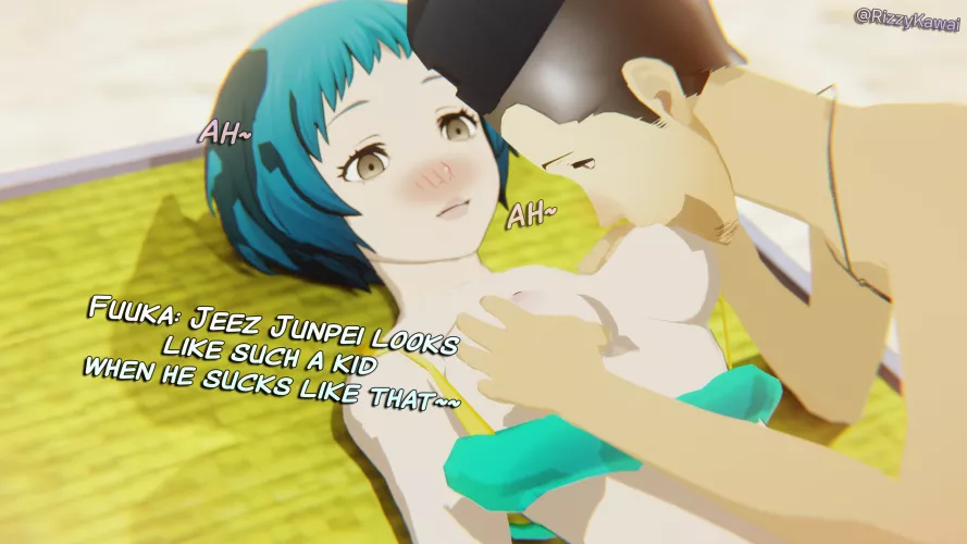 Junpei has a little too much fun at yakushima (@Rizzykawai)  by Unfair_Throwaway