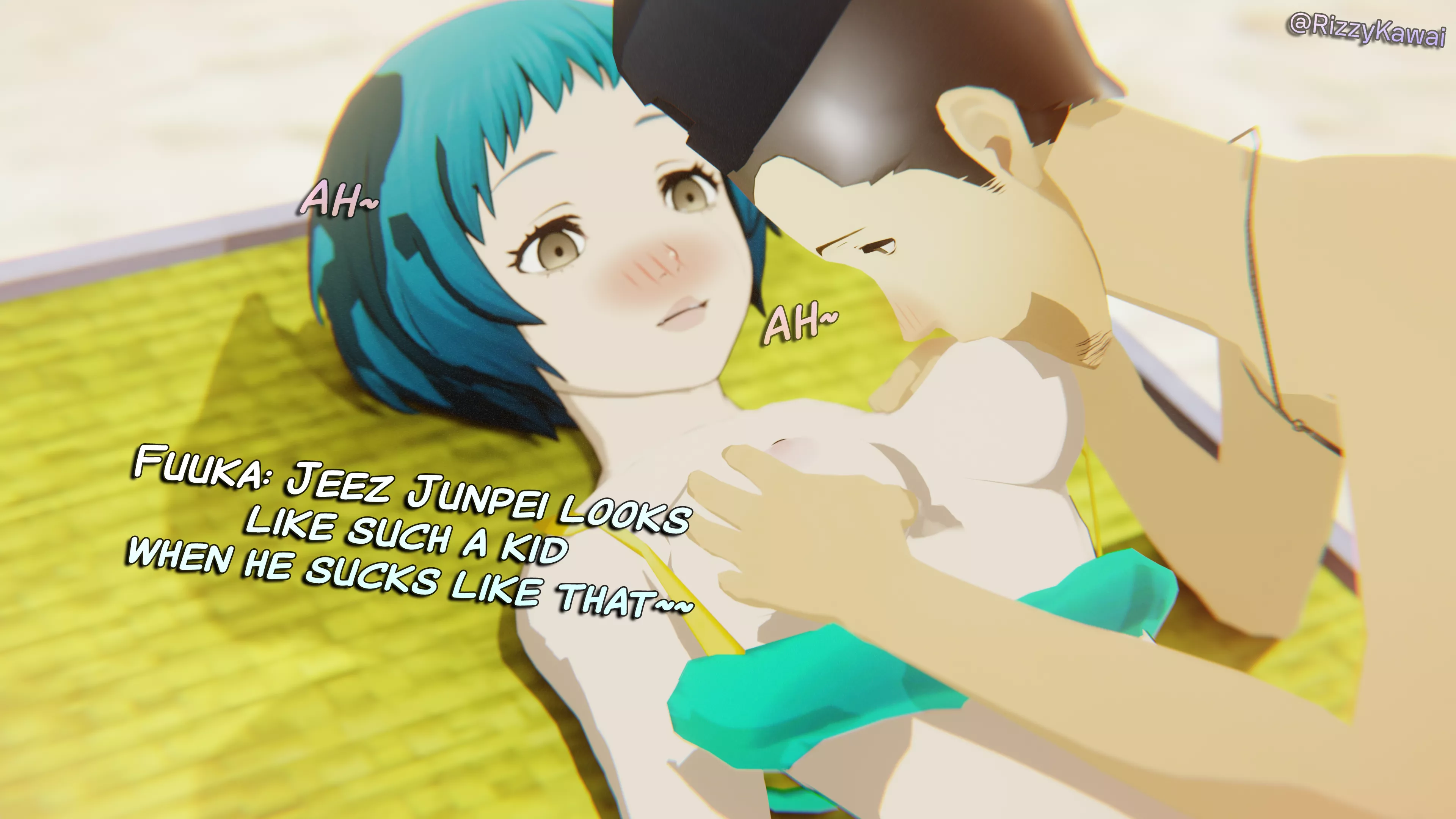 Junpei has a little too much fun at yakushima (@Rizzykawai)  posted by Unfair_Throwaway