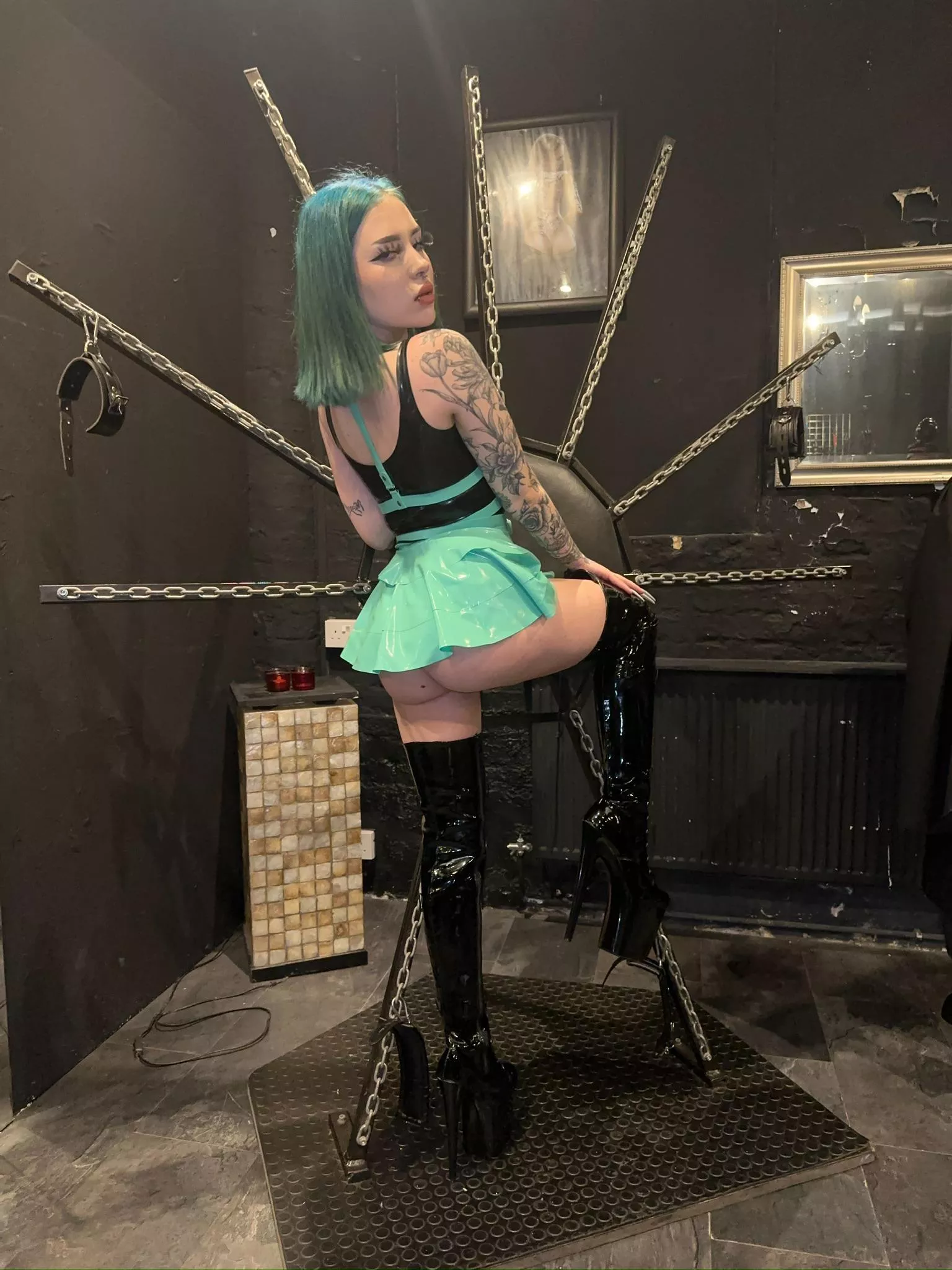 My ass looks even better in latex, who would’ve guessed  posted by notvicii