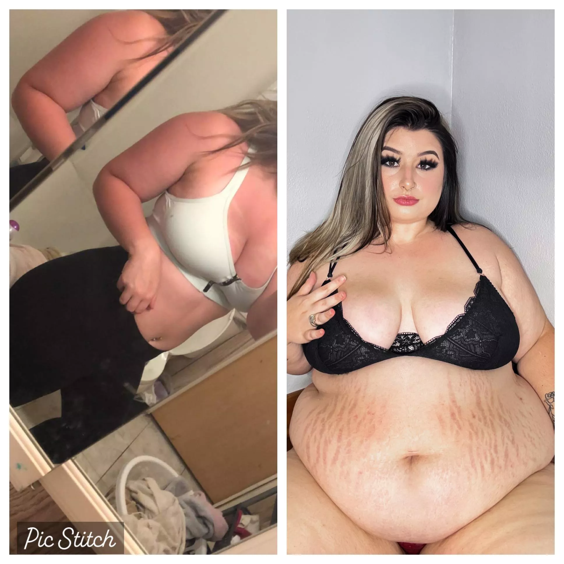 My belly is getting so big🫣 posted by penelopejadexo