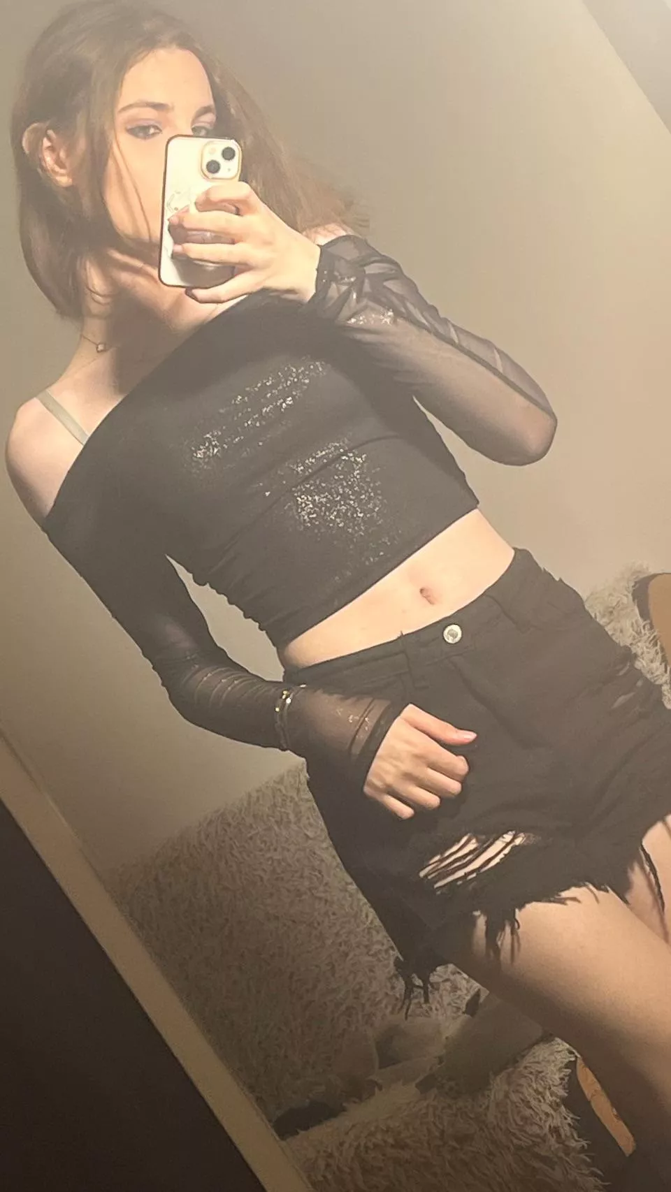 outfit of the day 🩶 posted by UnhappyCompote_