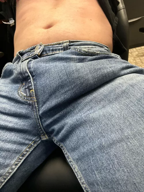 Plain clothes day=better bulge🤪 by Human-Ad-7317