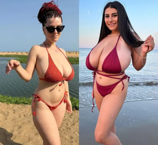 There is just a little difference between these two young women ....... by milenavelba122