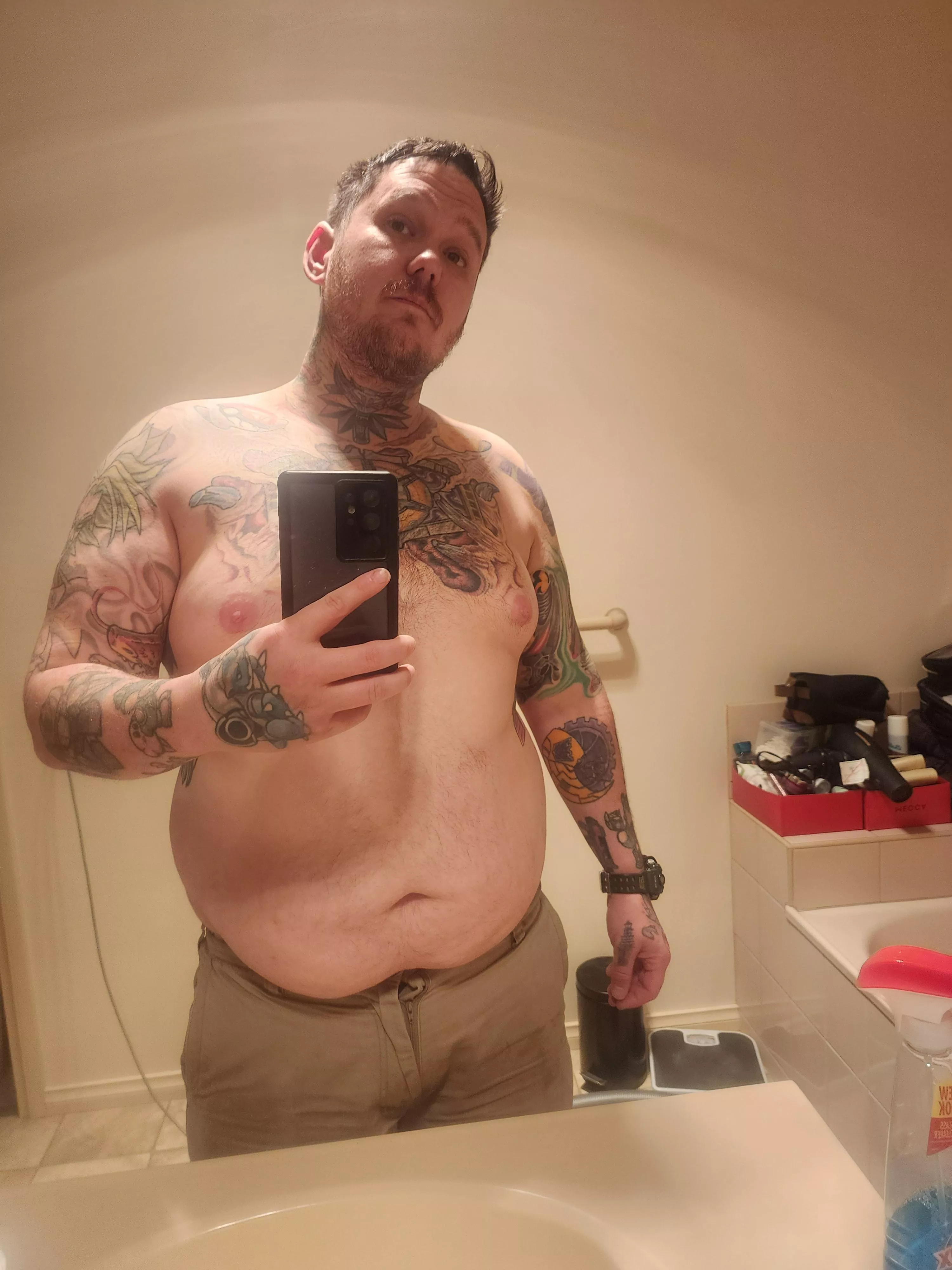 House work with or without shirt today? posted by RudeNefariousness339