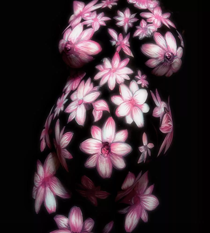 Maternity Bodyart - Fleshandcolor posted by fleshandcolor